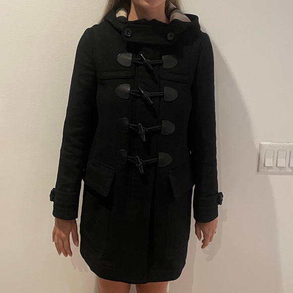 Burberry wool toggle coat - Picture 2 of 13